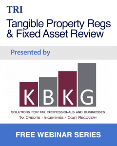 Tangible Property Regulations and Fixed Asset Review